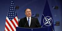 Mike Pompeo concede entrevista em Bruxelas
 27/4/2018    REUTERS/Yves Herman  Foto: Reuters