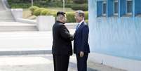Líderes mundiais reagem após cúpula histórica entre Coreias  Foto: EPA / Ansa - Brasil