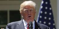 Trump faz discurso na Casa Branca
 30/4/2018   REUTERS/Kevin Lamarque   Foto: Reuters