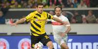 Sokratis está sendo especulado no Arsenal (Foto: JANEK SKARZYNSKI / AFP)  Foto: Lance!