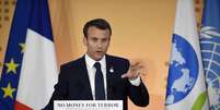 Presidente francês, Emmanuel Macron 26/04/2018 Eric Feferberg/Pool via Reuters  Foto: Reuters