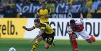 Lance do jogo Borussia Dortmund x Mainz 05  Foto: Reuters