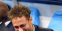 Neymar sorri em jogo do PSG contra o Les Herbiers 
 8/5/2018     REUTERS/Stringer   Foto: Reuters