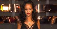 Rihanna lança coleção de lingerie com peças que vão do básico ao sexy no espaço Villain, em Nova York, nesta quinta-feira, 10 de maio de 2018  Foto: Getty Images / PurePeople
