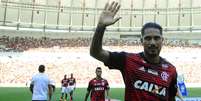 Paolo Guerrero, atacante do Flamengo e da seleção do Peru  Foto: Dhavid Normando / Futura Press