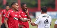 Juan saiu em defesa de Paolo Guerrero, suspenso por mais oito meses por doping (Foto: Gilvan de Souza/Flamengo)  Foto: Lance!