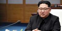 Líder norte-coreano, Kim Jong Un 27/04/2018  Korea Summit Press Pool/Pool via Reuters  Foto: Reuters