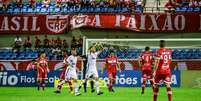 Jogador do Avaí, comemora seu gol durante partida contra o CRB, válida pela sexta rodada a Série B do Campeonato Brasileiro 2018.  Foto: Pei Fon/Raw Image/Gazeta Press