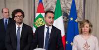 L&iacute;der do Movimento 5 Estrelas, Luigi Di Maio 07/05/2018 Pal&aacute;cio Presidencial Italiano/Divulga&ccedil;&atilde;o via REUTERS  Foto: Reuters