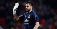 Romero em jogo do Manchester United contra o Derby County
 5/1/2018      Action Images via Reuters/Jason Cairnduff   Foto: Reuters