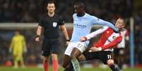 Touré se despede do Manchester City após oito temporadas (Foto: Paul Ellis / AFP)  Foto: Lance!