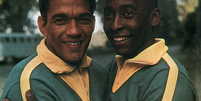 Garrincha e Pelé  Foto: Acervo CBF / Divulgação