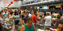 Por conta da greve dos caminhoneiros, supermercados tiveram problemas com o abastecimento de alimentos  Foto: Tania Rego/Ag Brasil / BBCBrasil.com