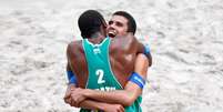 Evandro e Vitor voltarão a jogar juntos de olho em vaga na Olimpíada de Tóquio (Foto: Divulgação)  Foto: Lance!