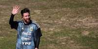 O astro argentino Lionel Messi  Foto: Agustin Marcarian / Reuters