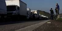 Bloqueio de caminhoneiros no Rio de Janeiro
23/05/2018
REUTERS/Ricardo Moraes  Foto: Reuters