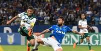 Rafael Sobis marca e Cruzeiro bate o Palmeiras por 1 a 0 no Mineirão (Foto: Gustavo Rabelo / Photo Press)  Foto: Lance!