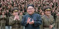 Kim Jong-un &eacute; tamb&eacute;m comandante-chefe das For&ccedil;as Armadas da Coreia do Norte  Foto: DW / Deutsche Welle