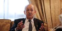 Ministro de Relações Exteriores da França, Jean-Yves Le Drian 29/04/2018 REUTERS/Mohamed Abd El Ghany  Foto: Reuters