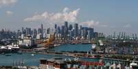 Vista da ilha Sentosa, em Cingapura  Foto: Edgar Su / Reuters