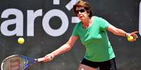 A ex-tenista Maria Esther Bueno, em 2016  Foto: João Pires/FotoJump/Rio Open / Fotos Públicas