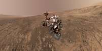 Sonda Curiosity, da Nasa, tira foto de si mesma em superfície de Marte
07/06/2018 Cortesia NASA/JPL-Caltech/MSSS/Divulgação via REUTERS  Foto: Reuters