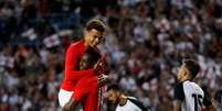 Delle Alli e Danny Welbeck comemoram gol da Inglaterra  Foto: Phil Noble / Reuters