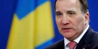 Stefan Löfven depôs a pedido da defesa de Lula, investigado no âmbito da Operação Zelotes pela compra dos caças suecos Gripen  Foto: Reuters / BBC News Brasil