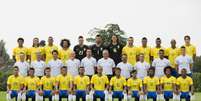Foto oficial da Seleção Brasileira para a Copa do Mundo (Foto: Lucas Figueiredo/CBF)  Foto: Lance!