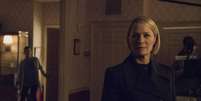 A Netflix divulgou as primeiras imagens da última temporada de 'House of Cards', que vai trazer Robin Wright como a nova protagonista  Foto: Netflix/Divulgação / Estadão