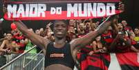 Vinícius Júnior não fez gol, mas foi muito bem contra o Paraná (Foto: Gilvan de Souza / Flamengo)  Foto: Lance!