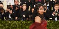 Nicki Minaj no Met Gala de 2018  Foto: Jamie McCarthy / Getty Images