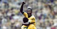 Pelé fez dois gols na final de 58 e um na de 1970  Foto: Reprodução / LANCE!