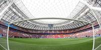 Vista do Estádio Lujniki, onde Rússia e Arábia Saudita farão o primeiro jogo da Copa do Mundo  Foto: Las Baron/Fifa / Getty Images