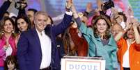 Candidato vencedor das eleições presidenciais da Colômbia, Iván Duque 17/06/2018 REUTERS/Andres Stapff  Foto: Reuters