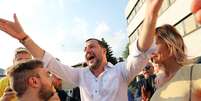 Proposta de Matteo Salvini, ministro do Interior, é parte de endurecimento contra imigração na Itália  Foto: EPA / BBC News Brasil