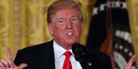 Presidente dos Estados Unidos, Donald Trump, durante evento na Casa Branca, em Washington 18/06/2018 REUTERS/Jonathan Ernst  Foto: Reuters