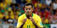 Philippe Coutinho lamenta chance perdida em jogo Brasil x Suíça 17/06/2018 REUTERS/Damir Sagolj  Foto: Reuters