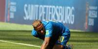 Neymar durante jogo Brasil x Costa Rica  Foto: REUTERS/Marcos Brindicci / Reuters