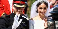 Harry e Meghan acenam ap&oacute;s casamento
 19/5/2018   Chris Jackson/Divulga&ccedil;&atilde;o via REUTERS   Foto: Reuters