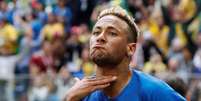 Neymar durante jogo Brasil x Costa Rica  Foto: Carlos Garcia Rawlins / Reuters