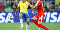 Philippe Coutinho durante partida do Brasil contra a Sérvia na Copa do Mundo
27/06/2018 REUTERS/Carl Recine  Foto: Reuters