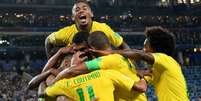 Brasil venceu a Sérvia por 2 a 0  Foto: AFP / LANCE!