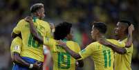 Seleção Brasileira foi a mais comentada da primeira fase da Copa  Foto: André Mourão / MoWa Press