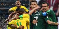 Brasil x México: Seleção Brasileira inicia fase final da Copa do Mundo em busca de consagração após o vexame em 2014 e tem pela frente a seleção mexicana, que também levou sete gols em partida importante, nas quartas de final da Copa América, em 2016, do Chile. De retrospecto a evoluções individuais, Brasil tem motivos de sobra para acreditar na classificação. Confira sete deles!  Foto: AFP / LANCE!