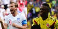 Dupla do Tottenham estará bem próxima no duelo entre Inglaterra e Colômbia  Foto: Lance!