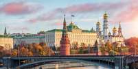 A Casa Brasil na Copa fica perto do Kremlin (foto), o principal ponto turístico de Moscou  Foto: Getty Images / Yulenochekk / BBC News Brasil