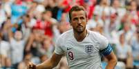 Artilheiro Harry Kane é uma das armas da Inglaterra  Foto: REUTERS/Carlos Barria / Reuters