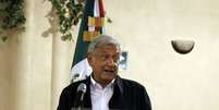 Andrés Manuel López Obrador discursa na Cidade do México  Foto: ANSA / Ansa - Brasil