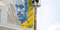 Mural de Neymar em Kazan 05/07/2018 REUTERS/John Sibley  Foto: Reuters